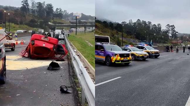 Acidente com cinco veículos deixa dois mortos e cinco feridos na Anhanguera, em SP
