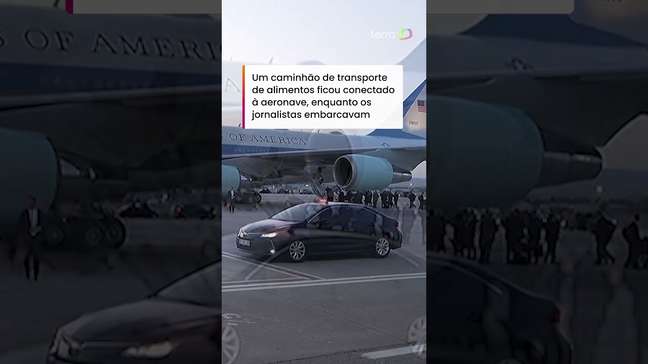 Trump foi colocado escondido em caminhão para trocar de avião na Turquia após ameaça do Irã #shorts