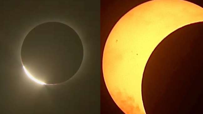 Eclipse solar total: veja o momento que a Lua encobre totalmente o Sol na Espanha