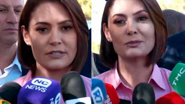 'Levanta a mão aí quem não tem problema na família', diz Michelle Bolsonaro