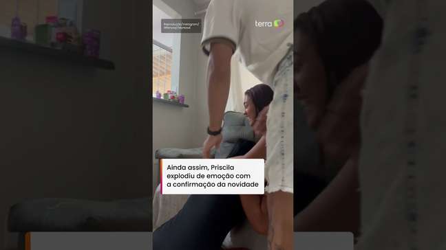 Sogra não contém a emoção ao descobrir que nora está grávida em São Gonçalo (RJ) #shorts
