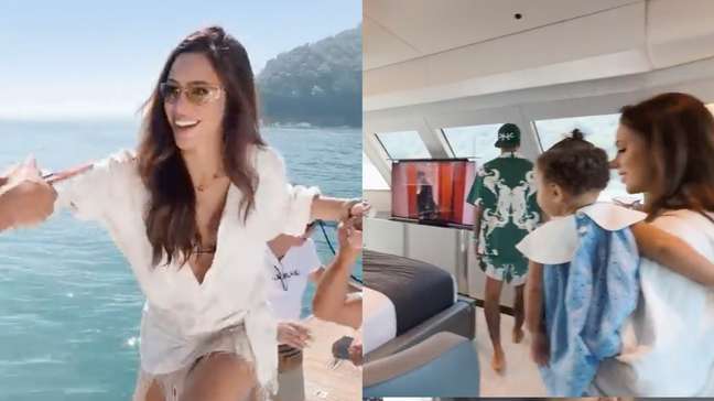 Bruna Biancardi mostra detalhes de novo iate de Neymar avaliado em R$ 120 milhões