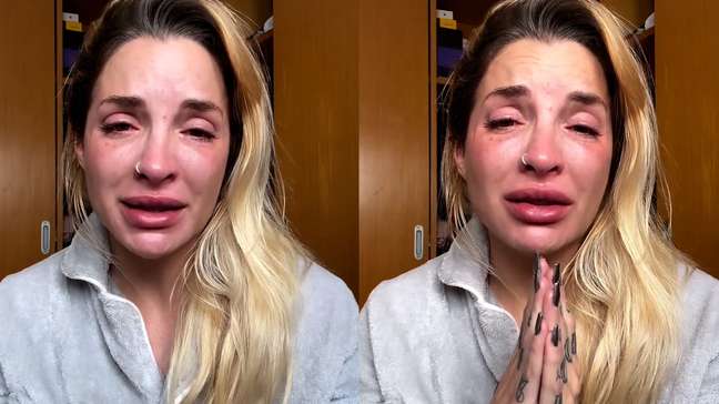 Ex-BBB Clara Aguilar denuncia ex-marido em desabafo: 'Não aguento mais'