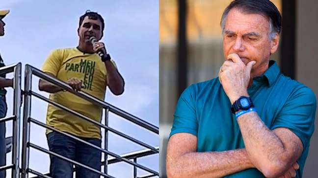Flávio Bolsonaro tenta colar imagem ao do pai e puxa grito de 'volta Bolsonaro'