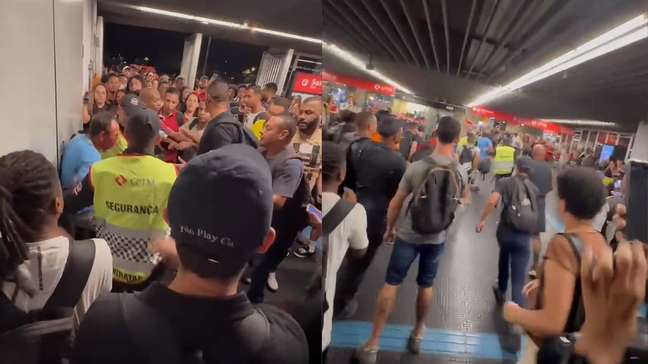 Suspeito de assédio em trem da CPTM é agredido por passageiros em São Paulo