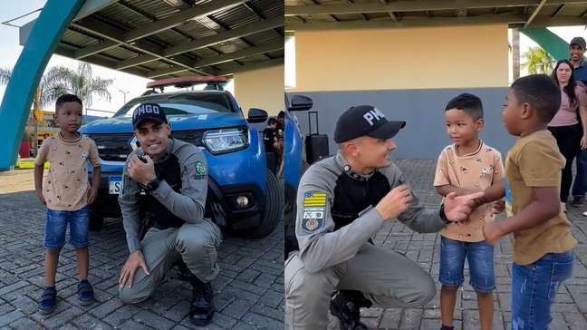 Menino de 5 anos viraliza ao 'denunciar' tio da mesma idade à polícia por ser empurrado