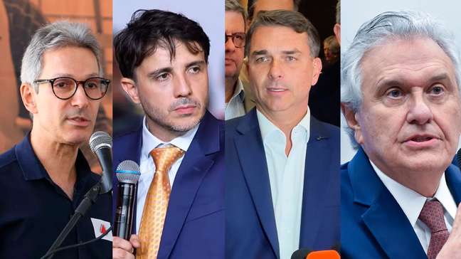 Flávio Bolsonaro mira eleitores de Caiado, Zema e Renan: ‘Não são meus adversários’