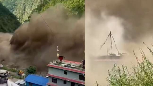 Veja imagens da enchente em rio que devastou o Nepal