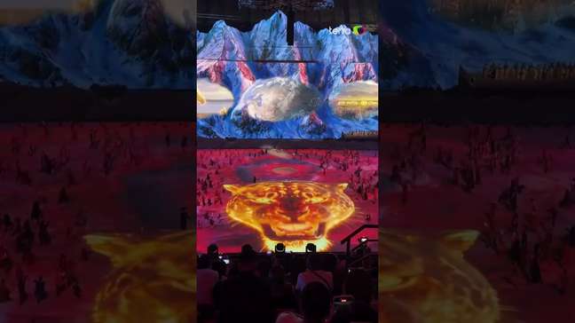 Cerimônia de abertura dos Jogos Mundiais Nômades no Quirguistão impressiona; Brasil participa#shorts
