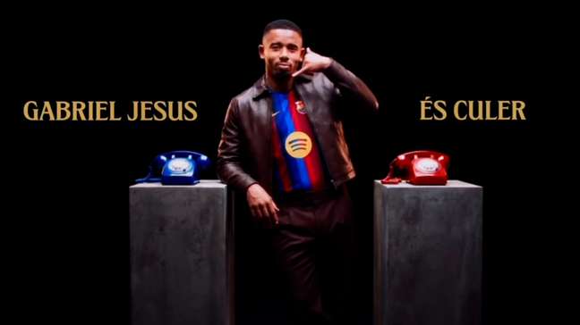 Barcelona anuncia contratação de Gabriel Jesus: ‘Quando o instinto chama, você atende’