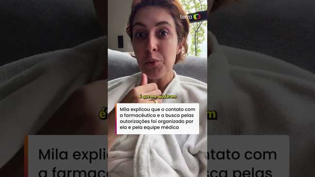 Mila Seidl fala sobre procedimento que permitiu importação de remédio para Lito Sousa #shorts