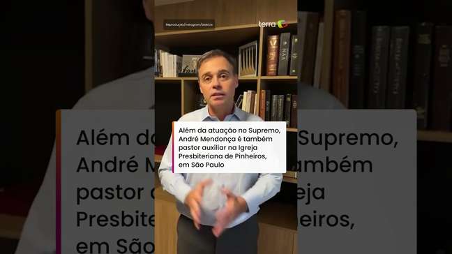 Mendonça agradece orações em meio à crise no STF: 'Preces têm sido fundamentais' #shorts