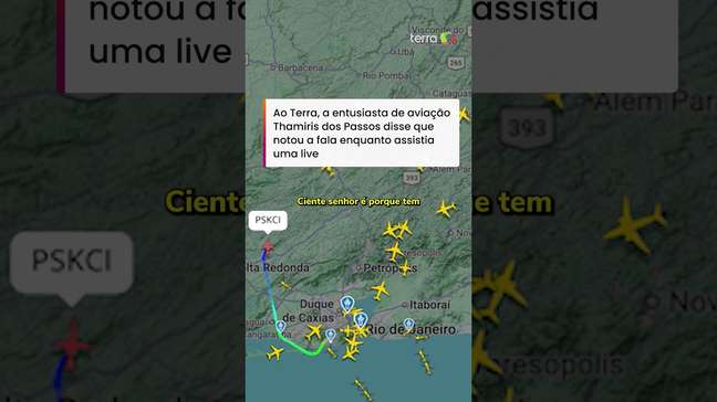 Piloto ouve em conversa com controle de tráfego aéreo: 'Não manda nem em casa, quer mandar aqui'