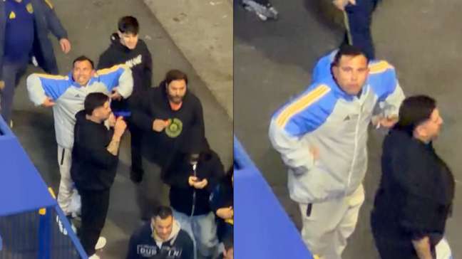 Torcedor do Boca Juniors é flagrado fazendo gesto racista após jogo contra São Paulo