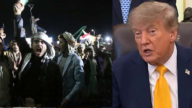 Trump diz que houthis pediram aos EUA para não intervir em conflito no Iêmen