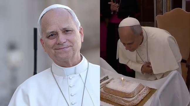Papa Leão XIV completa 71 anos e ganha bolo no Vaticano
