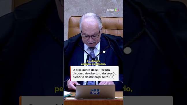 "A decisão pertence ao plenário", diz Fachin no julgamento do caso Moraes-Vorcaro #shorts
