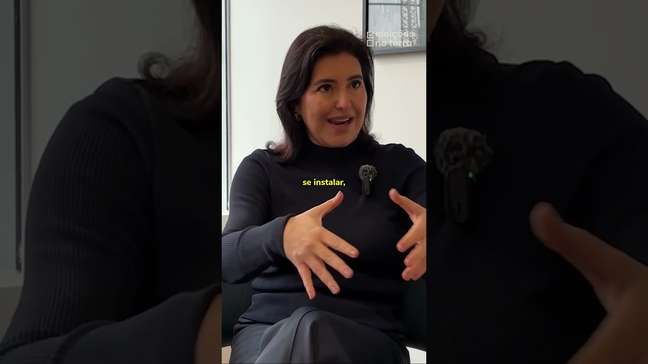 'Em nenhum momento vi Lula interferindo na PF para proteger o Lulinha', diz Simone Tebet #shorts