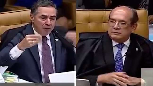 'Pitadas de psicopatia': Briga entre Barroso e Gilmar Mendes no STF volta a repercutir após bate-boca com Mendonça