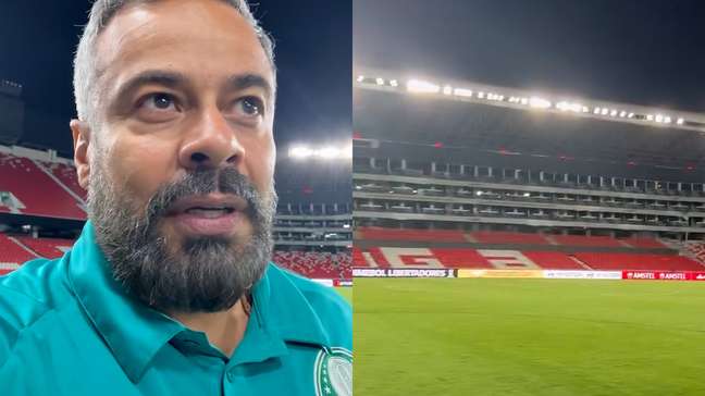 Coordenador do Palmeiras fala sobre estratégia para jogar na altitude de Quito: ‘Ar rarefeito’