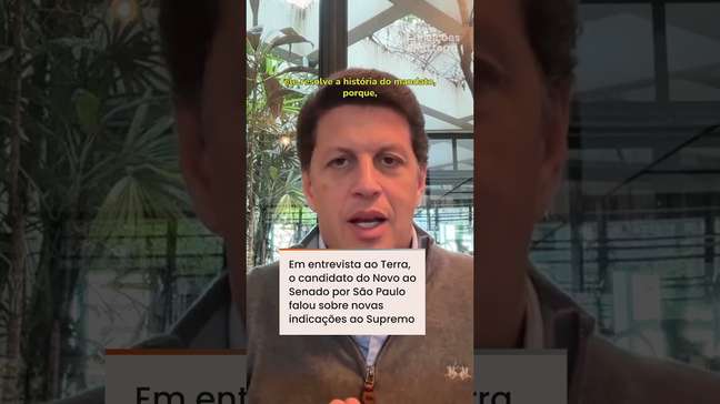 Ricardo Salles propõe idade mínima para ministros do STF: 'Resolve muitos dos problemas' #shorts