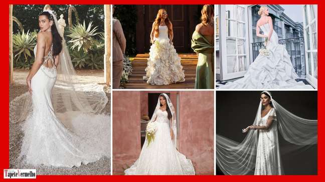 Vai casar? Separamos 21 modelos de vestidos de noiva de famosas para se inspirar