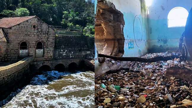 Drone mostra toneladas de lixo após cheia do Rio Tietê no interior de SP