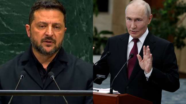 Na ONU, Zelensky diz que Rússia usa soldados de 47 países na guerra: 'Não permitam'