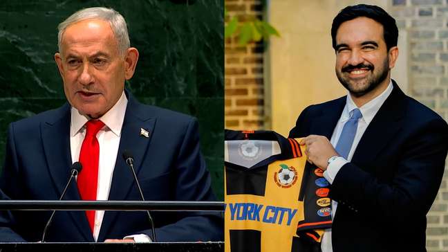 Na ONU, Netanyahu nega genocídio e troca acusações com prefeito de NY