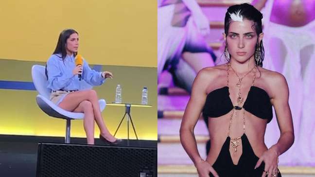 Jade Picon revela medo ao desfilar na semana de moda em Londres: 'Me tirou da zona de conforto'