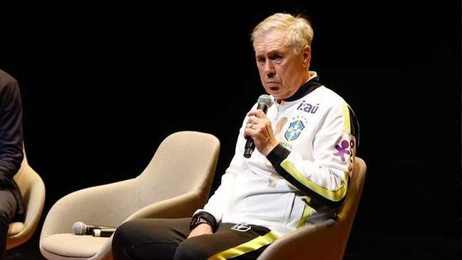 Ancelotti diz que Seleção tem ‘futuro, apesar das críticas’: ‘Elas sempre vão existir’