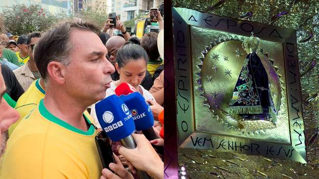 Flávio acusa CNBB de ajudar PT com fake news sobre Nossa Senhora Aparecida e critica decisão de Dino