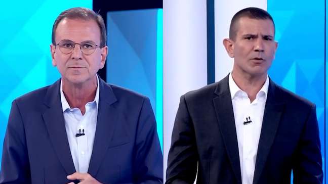 Paes e Ruas trocam acusações sobre agressão contra mulher durante debate no Rio
