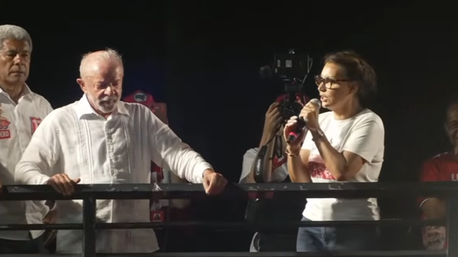 Janja diz que Nikolas tem que ‘lavar a boca’ para falar de Lula e chama deputado de ‘piá de bosta’