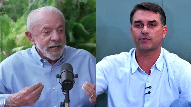 Lula acusa Flávio de ter sido eleito vereador com apoio do ‘crime organizado’ e diz que senador 'nunca trabalhou'
