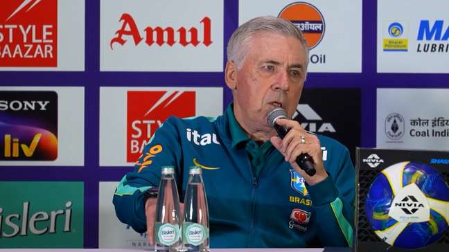 Ancelotti cita diferenças entre Pedro e Endrick: ‘É bastante claro’