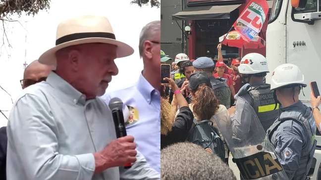 Lula encerra campanha em ato na Augusta marcado por tensão com PM e alfinetadas a Nunes