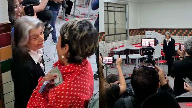 Cármen Lúcia tem votação acompanhada pela imprensa em Belo Horizonte