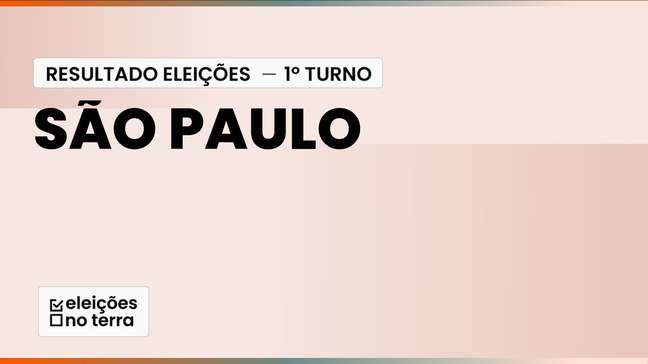 São Paulo: TARCÍSIO leva o governo no 1º turno; GUILHERME DERRITE e ANDRÉ DO PRADO vão ao Senado