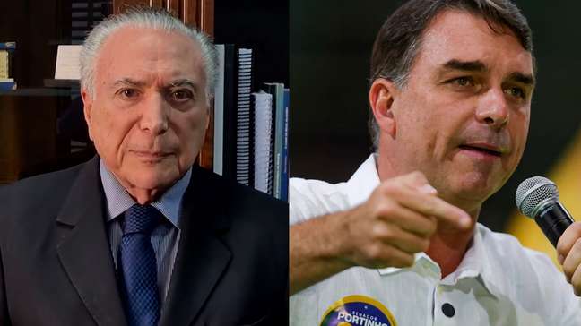 Michel Temer declara apoio a Flávio Bolsonaro no 2º turno