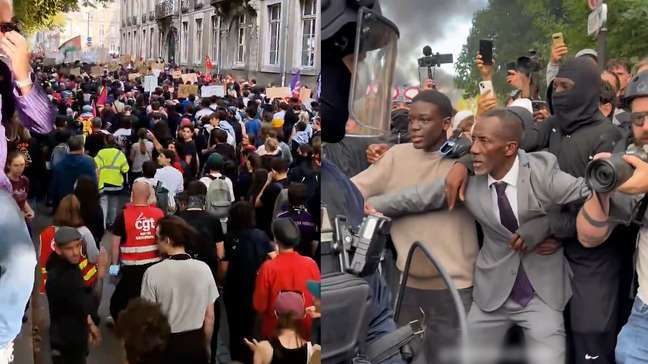 Prefeito de cidade francesa é atingido por gás de pimenta ao proteger estudantes em manifestação