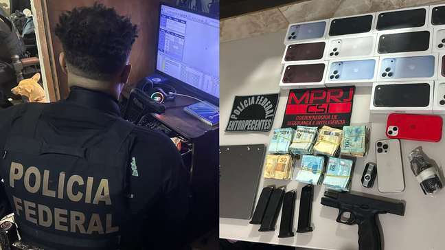 Grupo com policiais e ex-policiais é alvo da PF por venda de fuzis e vazamento de dados no Rio
