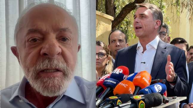 Lula volta a ‘cobrar’ Flávio sobre escala 6x1 e diz que adversário vai ‘cortar benefícios sociais’
