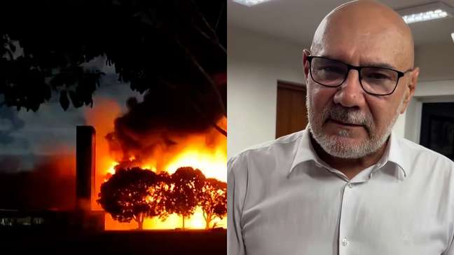 Reitor mantém atividades na UFPE após incêndio e cita prejuízo de R$ 100 milhões