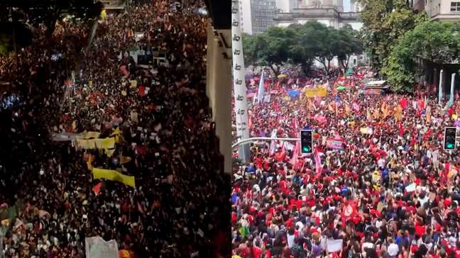 Estudantes fazem manifestações em São Paulo, Rio, Curitiba e João Pessoa em apoio a Lula