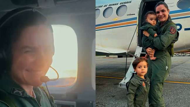 Piloto morta em queda de avião em MG havia voltado da licença-maternidade e foi homenageada pela PM