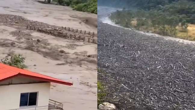 Veja imagens de enchente no Nepal que deixou mais de 100 estrangeiros ilhados