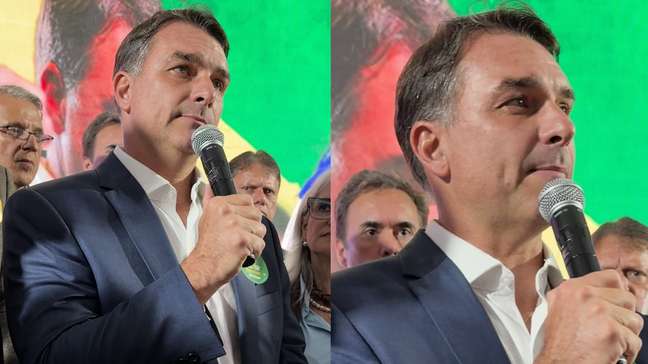 Flávio Bolsonaro diz que não irá ao debate da Band e não confirma presença na Globo: 'Estamos avaliando'