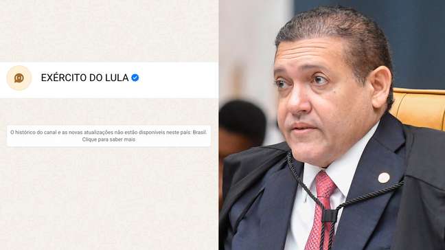 Por decisão de Nunes Marques, canal ‘Exército do Lula’ sai do ar por 48 horas; Janones protesta