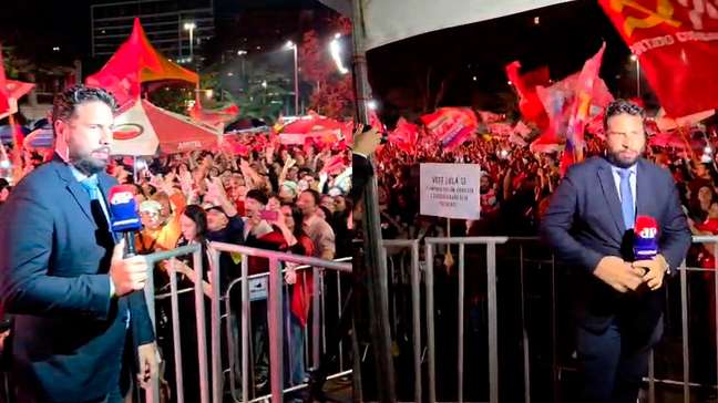 Repórter da Jovem Pan é hostilizado durante ato pró-Lula em São Paulo; PT pede desculpas